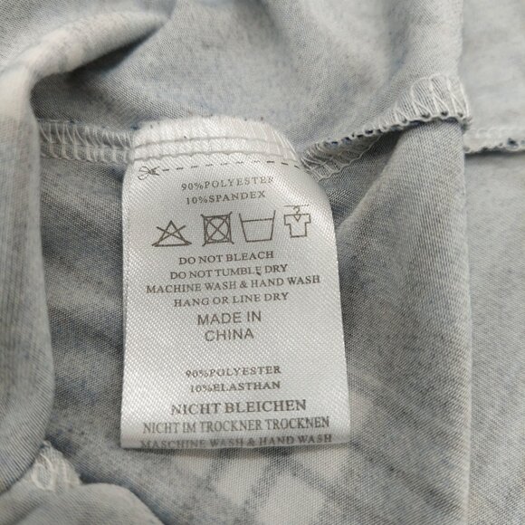 Zennilo Dress Size Small Blue Multicolor Plaid Short Sleeve Tunic With Pockets - Picture 8 of 9